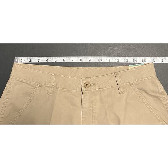 Mens Wrangler Cargo Shorts Relaxed Fit Knee Length Khaki Size 32 Reg 9.5 Inseam - Picture 7 of 11